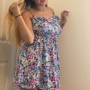 floral mini sundress